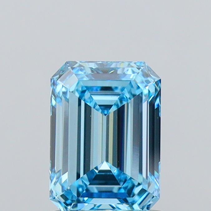 1.44 Carat Emerald Shaped, Ideal Cut, VS1 Clarity, IGI Certified Lab Grown Diamond