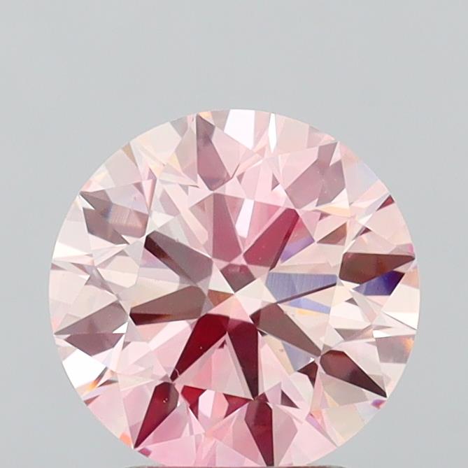 2.38 Carat Round Shaped, Ideal Cut, VS1 Clarity, IGI Certified Lab Grown Diamond