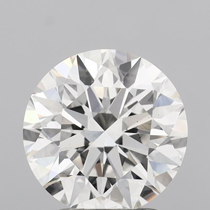 2.34 Carat Round Shaped, Ideal Cut, G Color, VS2 Clarity, IGI Certified Lab Grown Diamond