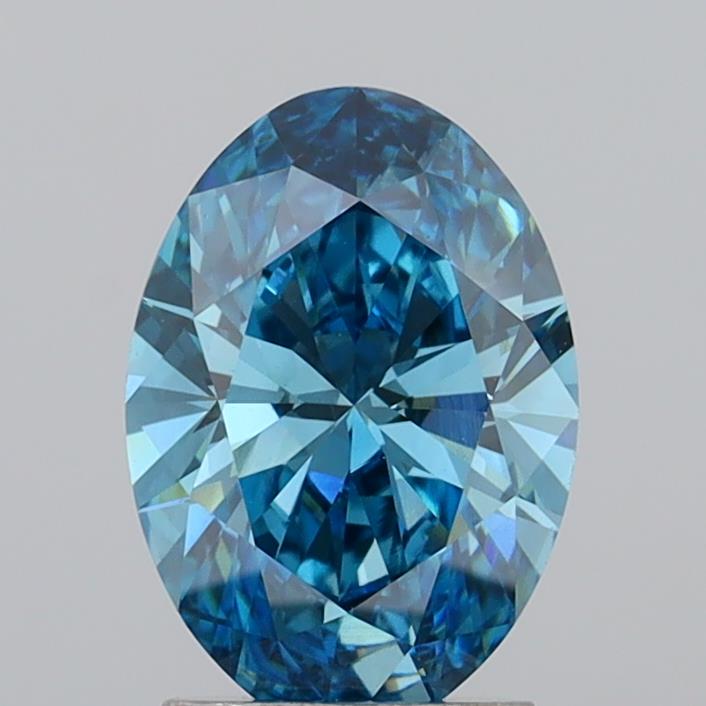 1.95 Carat Oval Shaped, Ideal Cut, VVS2 Clarity, IGI Certified Lab Grown Diamond