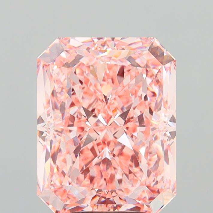 6.03 Carat Radiant Shaped, Excellent Cut, VVS2 Clarity, IGI Certified Lab Grown Diamond