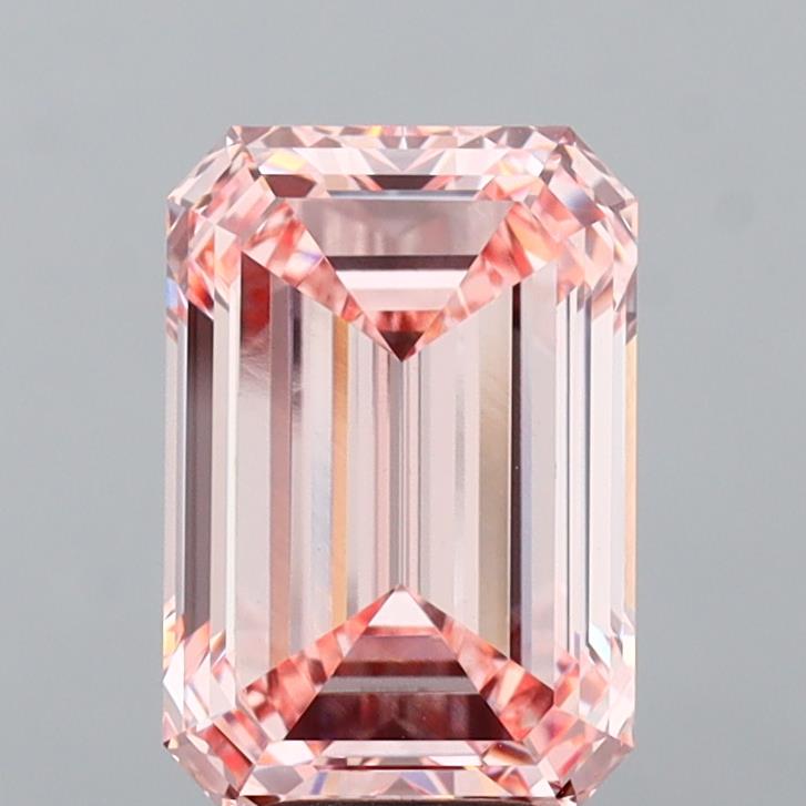 6.60 Carat Emerald Shaped, Ideal Cut, VVS2 Clarity, IGI Certified Lab Grown Diamond