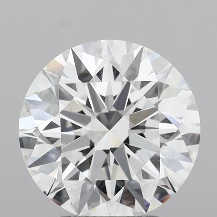 3.09 Carat Round Shaped, Ideal Cut, E Color, VVS2 Clarity, IGI Certified Lab Grown Diamond