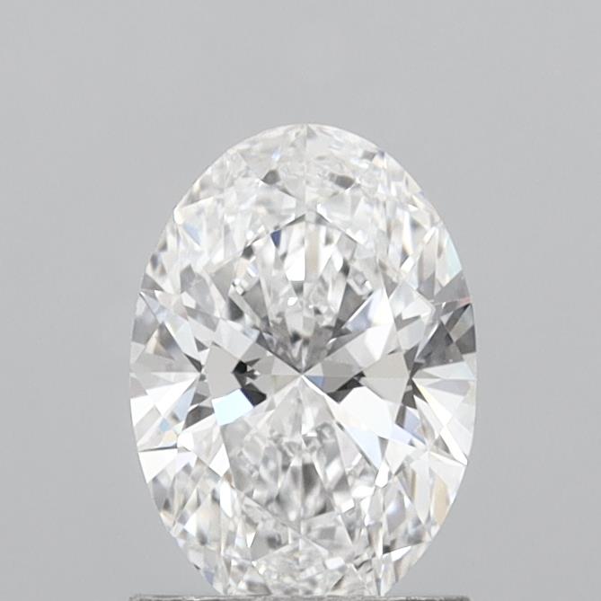 1.21 Carat Oval Shaped, Ideal Cut, D Color, VVS2 Clarity, IGI Certified Lab Grown Diamond
