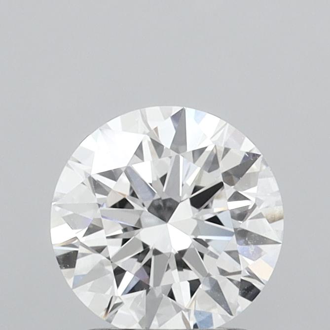 1.52 Carat Round Shaped, Ideal Cut, D Color, VS2 Clarity, IGI Certified Lab Grown Diamond
