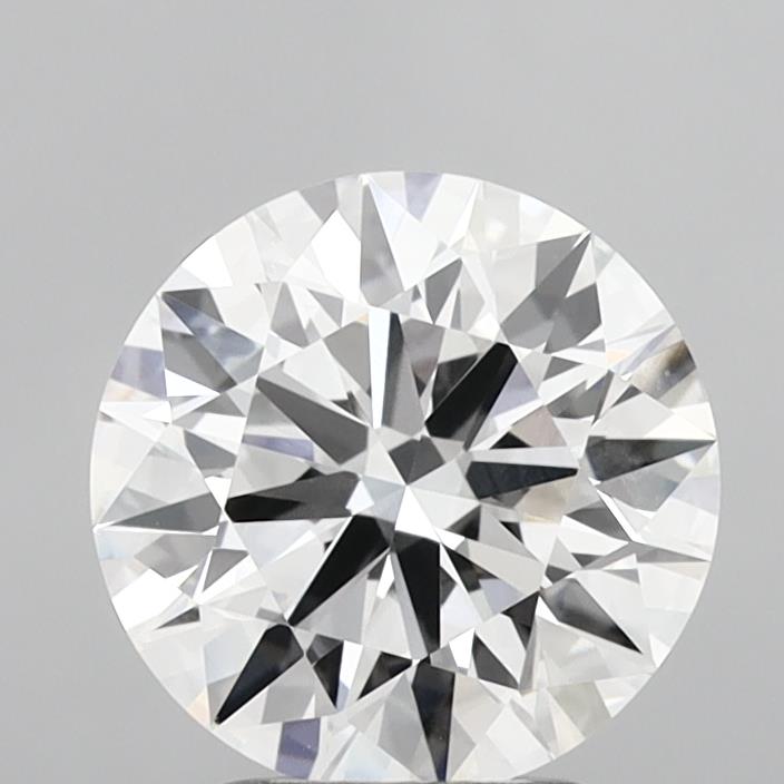 2.89 Carat Round Shaped, Ideal Cut, D Color, VVS2 Clarity, IGI Certified Lab Grown Diamond
