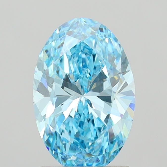 1.86 Carat Oval Shaped, Ideal Cut, VVS2 Clarity, IGI Certified Lab Grown Diamond