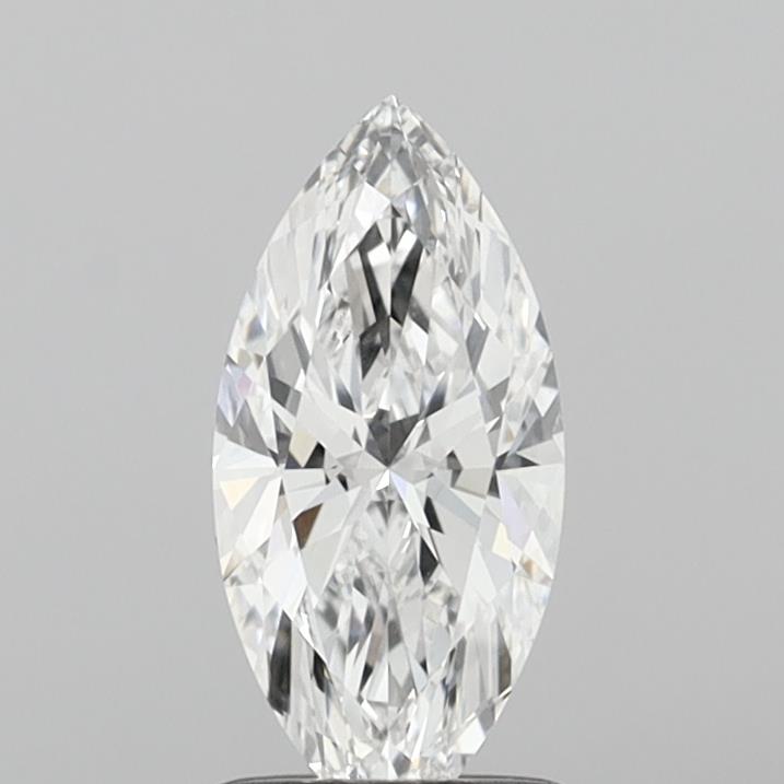 1.07 Carat Marquise Shaped, Ideal Cut, E Color, VVS1 Clarity, IGI Certified Lab Grown Diamond