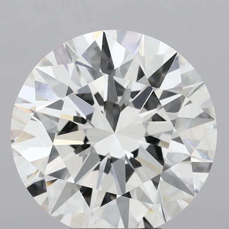 4.63 Carat Round Shaped, Excellent Cut, E Color, VVS2 Clarity, IGI Certified Lab Grown Diamond