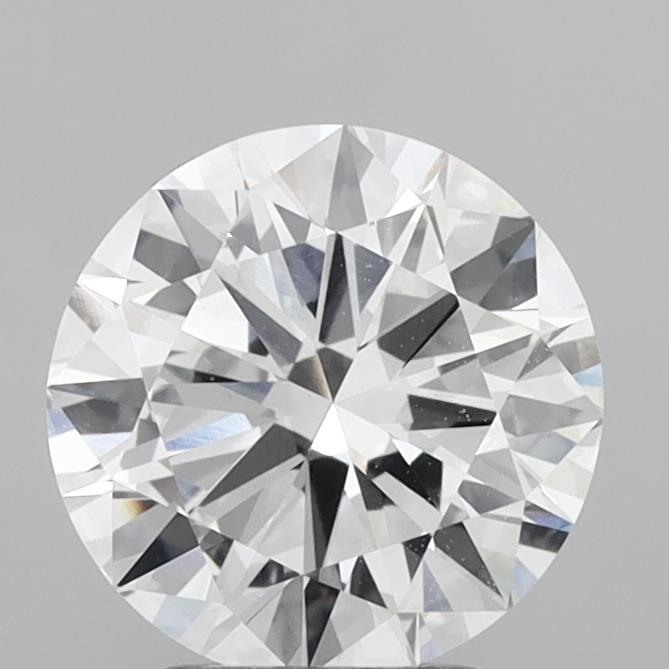 2.89 Carat Round Shaped, Very Good Cut, E Color, VVS2 Clarity, IGI Certified Lab Grown Diamond