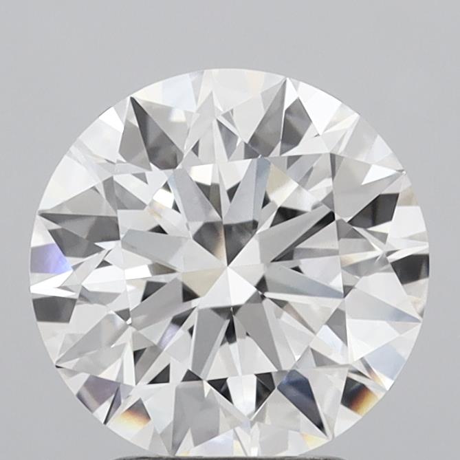 2.92 Carat Round Shaped, Ideal Cut, E Color, VVS2 Clarity, IGI Certified Lab Grown Diamond