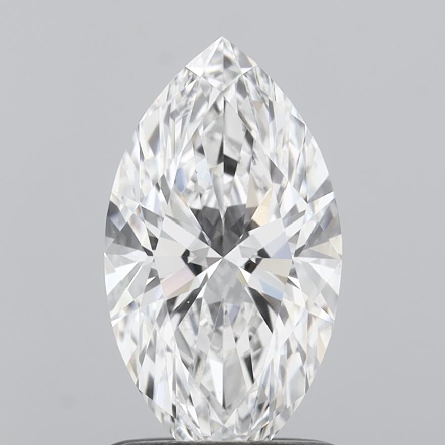 1.08 Carat Marquise Shaped, Ideal Cut, E Color, VS1 Clarity, IGI Certified Lab Grown Diamond