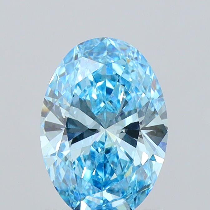 1.34 Carat Oval Shaped, Ideal Cut, VS2 Clarity, IGI Certified Lab Grown Diamond