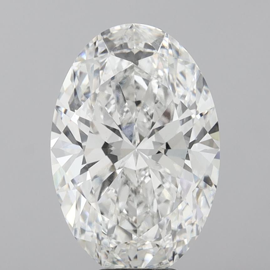 8.08 Carat Oval Shaped, Ideal Cut, E Color, VS1 Clarity, IGI Certified Lab Grown Diamond