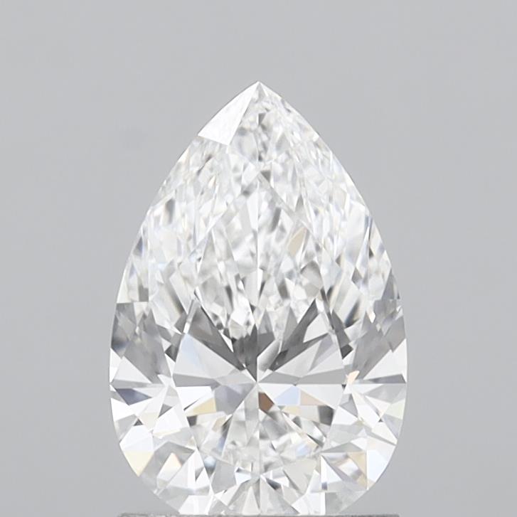 1.41 Carat Pear Shaped, Very Good Cut, D Color, VVS1 Clarity, IGI Certified Lab Grown Diamond