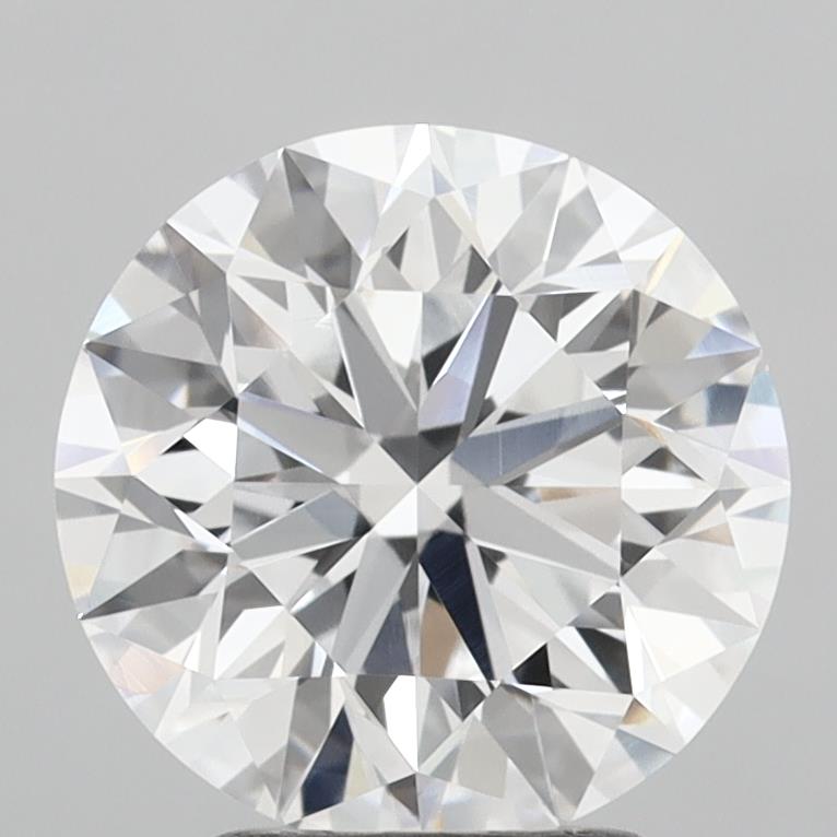 3.02 Carat Round Shaped, Very Good Cut, E Color, VVS2 Clarity, IGI Certified Lab Grown Diamond