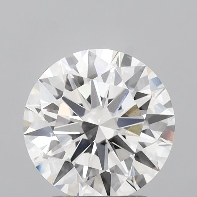 2.02 Carat Round Shaped, Excellent Cut, E Color, VS1 Clarity, IGI Certified Lab Grown Diamond