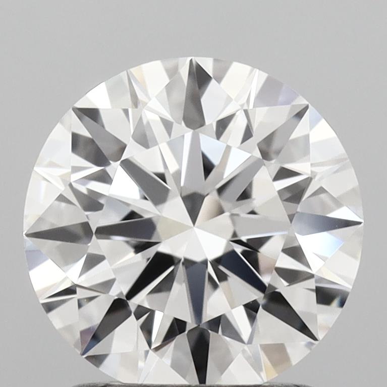 1.51 Carat Round Shaped, Ideal Cut, D Color, VVS1 Clarity, IGI Certified Lab Grown Diamond