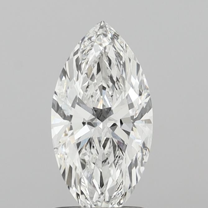 1.08 Carat Marquise Shaped, Ideal Cut, E Color, VVS2 Clarity, IGI Certified Lab Grown Diamond