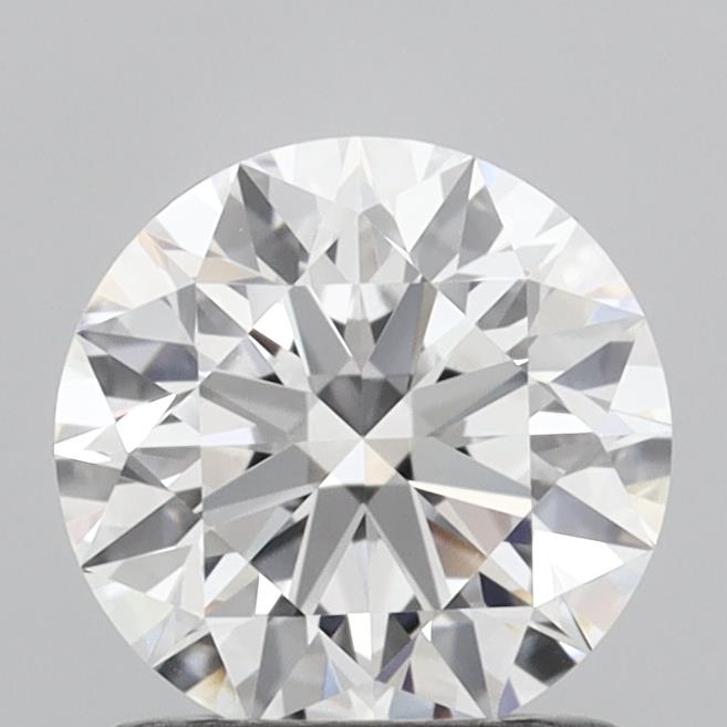 1.05 Carat Round Shaped, Ideal Cut, D Color, VVS2 Clarity, IGI Certified Lab Grown Diamond