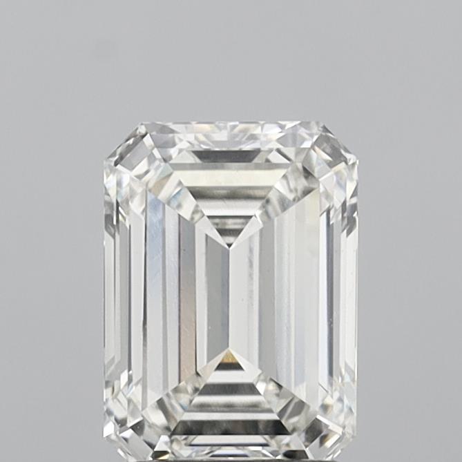 1.83 Carat Emerald Shaped, Excellent Cut, H Color, VVS2 Clarity, IGI Certified Lab Grown Diamond