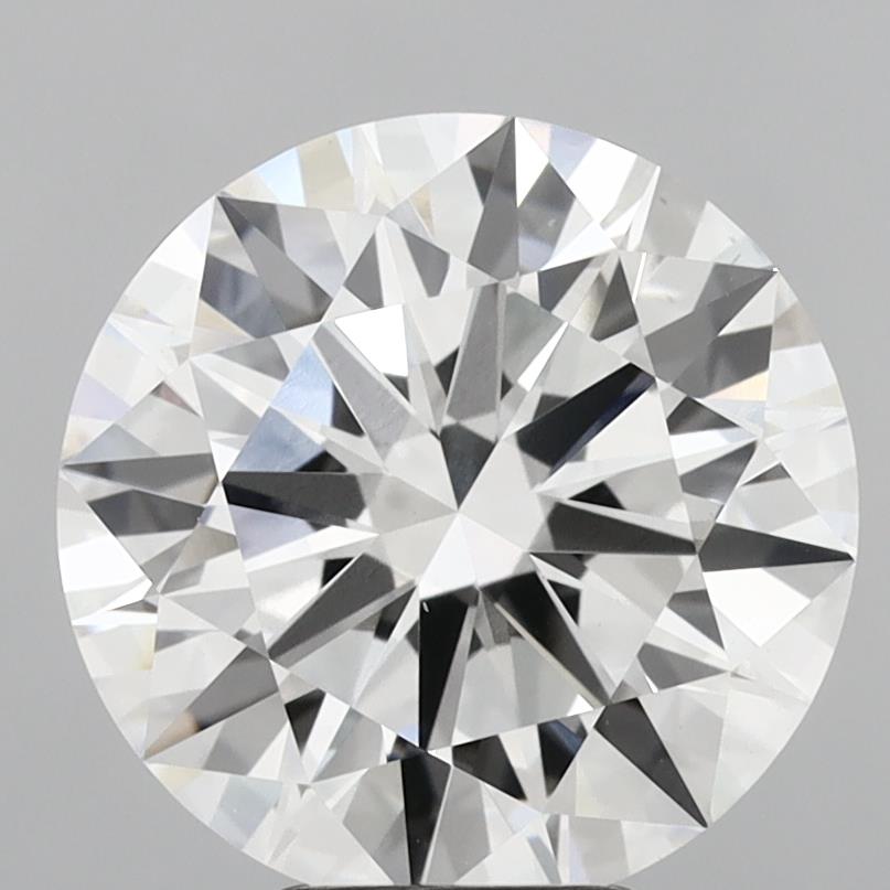 5.99 Carat Round Shaped, Ideal Cut, E Color, VS1 Clarity, IGI Certified Lab Grown Diamond