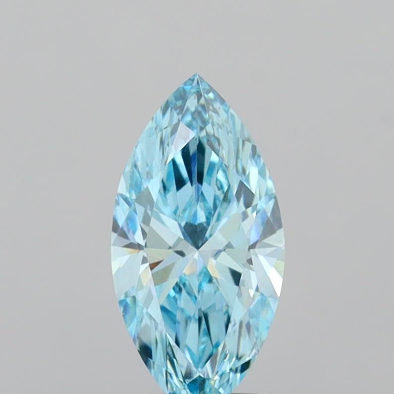 1.25 Carat Marquise Shaped, Ideal Cut, VS1 Clarity, IGI Certified Lab Grown Diamond