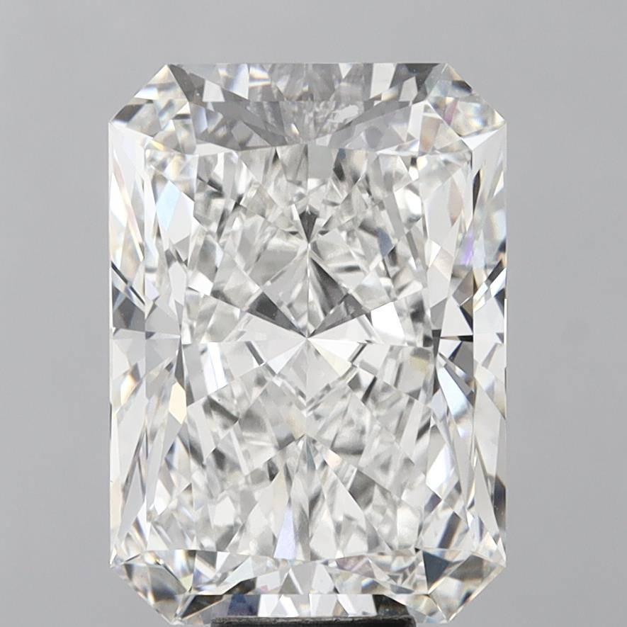 12.52 Carat Radiant Shaped, Ideal Cut, F Color, VVS2 Clarity, IGI Certified Lab Grown Diamond