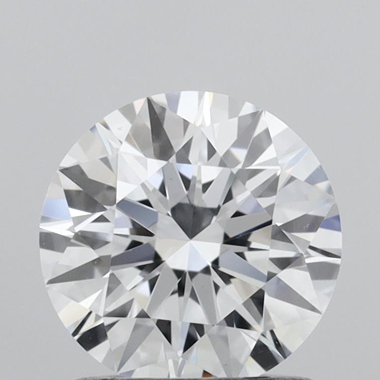 1.09 Carat Round Shaped, Excellent Cut, F Color, VVS2 Clarity, IGI Certified Lab Grown Diamond