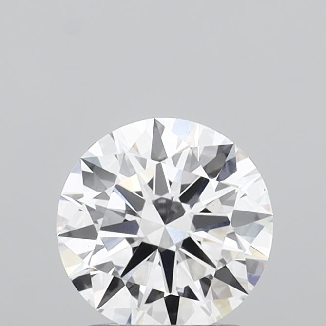 1.34 Carat Round Shaped, Excellent Cut, D Color, VVS2 Clarity, IGI Certified Lab Grown Diamond