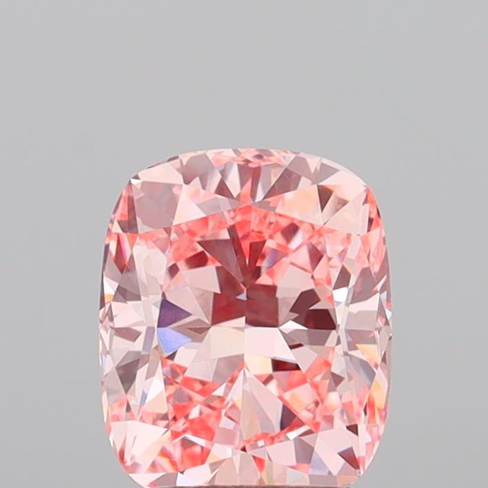 2.01 Carat Cushion Shaped, Ideal Cut, VVS2 Clarity, IGI Certified Lab Grown Diamond