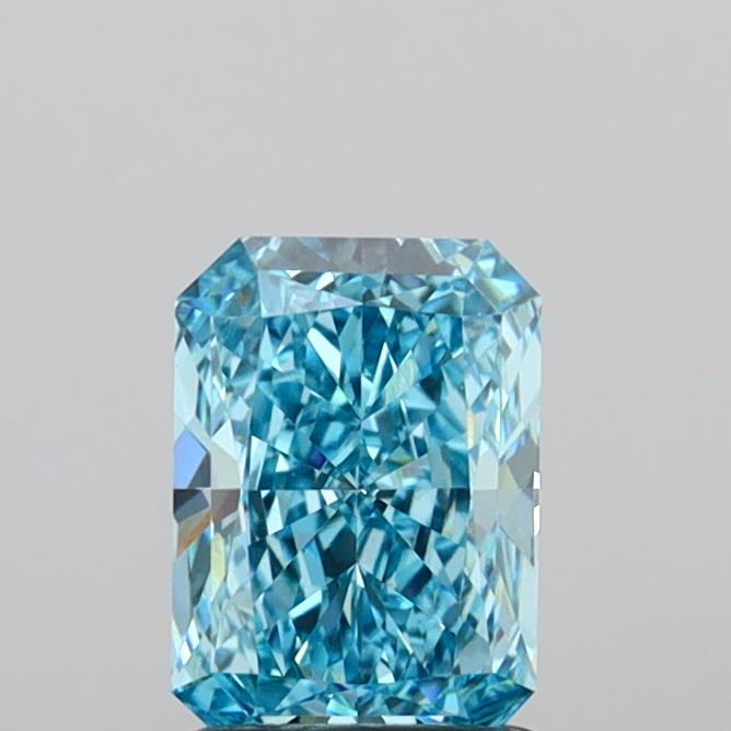 1.21 Carat Radiant Shaped, Ideal Cut, VS1 Clarity, IGI Certified Lab Grown Diamond