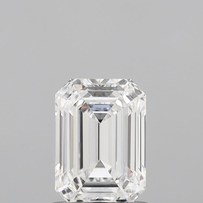 1.04 Carat Emerald Shaped, Ideal Cut, E Color, VVS1 Clarity, IGI Certified Lab Grown Diamond
