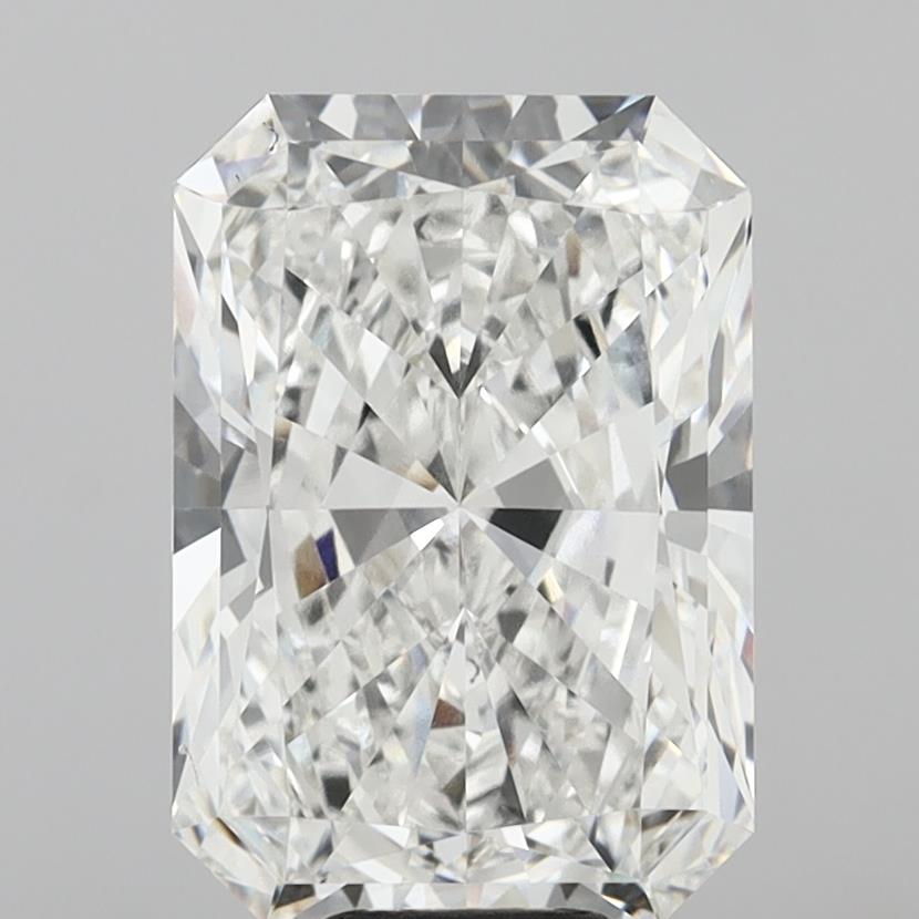 10.01 Carat Radiant Shaped, Ideal Cut, F Color, VVS2 Clarity, IGI Certified Lab Grown Diamond