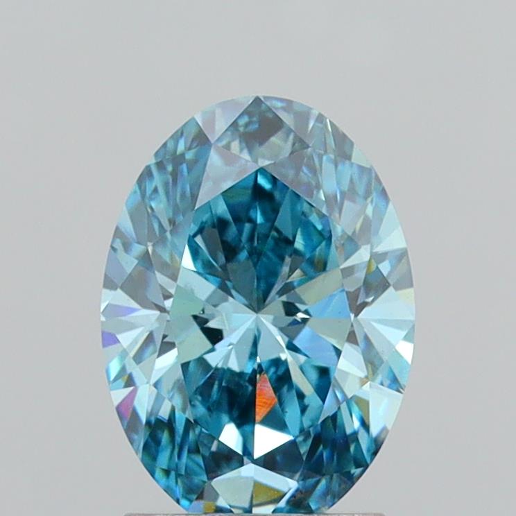 2.01 Carat Oval Shaped, Ideal Cut, VS1 Clarity, IGI Certified Lab Grown Diamond