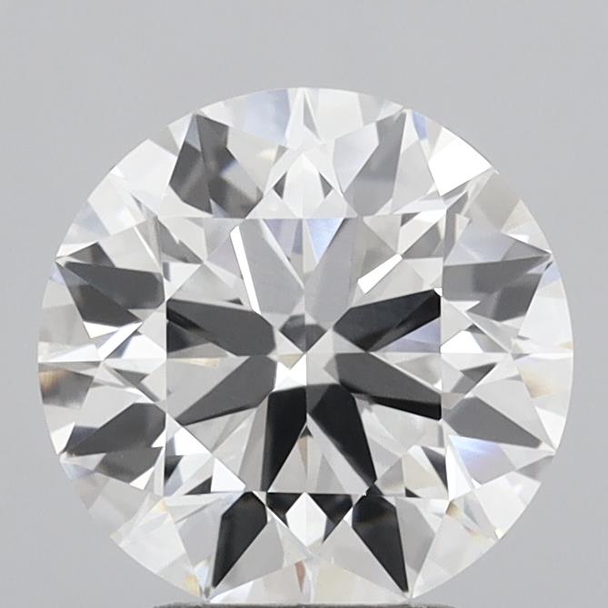 2.95 Carat Round Shaped, Ideal Cut, F Color, VVS2 Clarity, IGI Certified Lab Grown Diamond