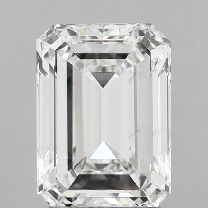 2.90 Carat Emerald Shaped, Excellent Cut, E Color, VS1 Clarity, IGI Certified Lab Grown Diamond