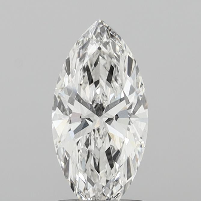 1.03 Carat Marquise Shaped, Ideal Cut, F Color, VVS2 Clarity, IGI Certified Lab Grown Diamond