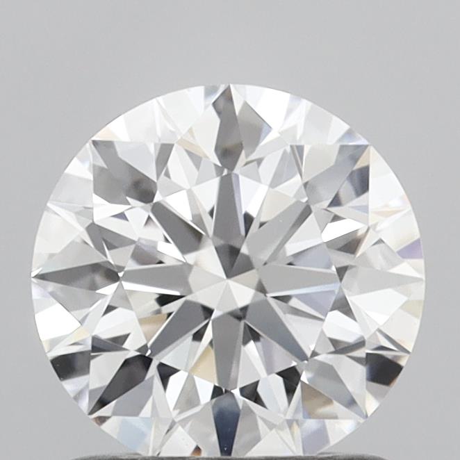 1.08 Carat Round Shaped, Ideal Cut, D Color, VVS2 Clarity, IGI Certified Lab Grown Diamond