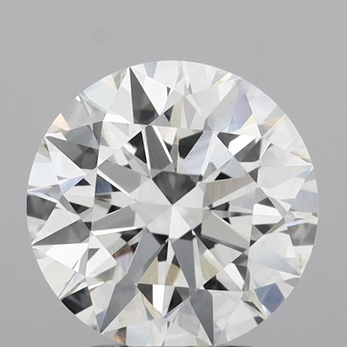 2.87 Carat Round Shaped, Ideal Cut, G Color, VVS2 Clarity, IGI Certified Lab Grown Diamond