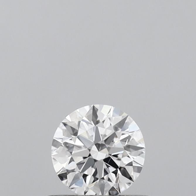 0.49 Carat Round Shaped, Ideal Cut, D Color, VVS2 Clarity, IGI Certified Lab Grown Diamond