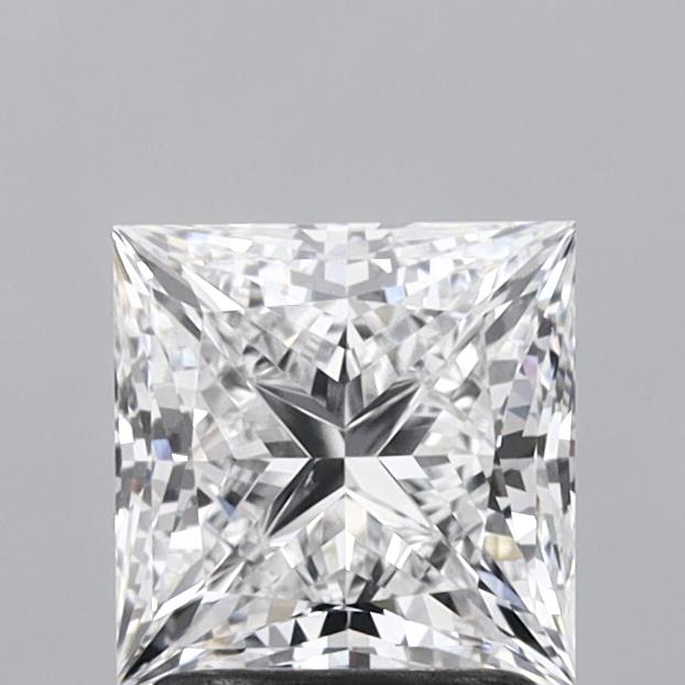 1.91 Carat Princess Shaped, Ideal Cut, E Color, VVS2 Clarity, IGI Certified Lab Grown Diamond