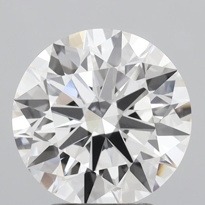 2.94 Carat Round Shaped, Ideal Cut, E Color, VVS2 Clarity, IGI Certified Lab Grown Diamond