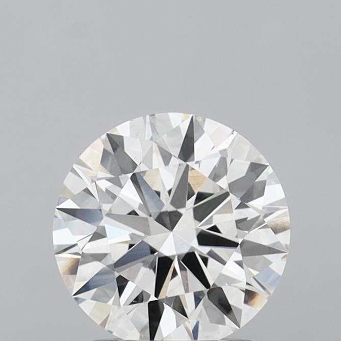 1.54 Carat Round Shaped, Ideal Cut, G Color, VS1 Clarity, IGI Certified Lab Grown Diamond