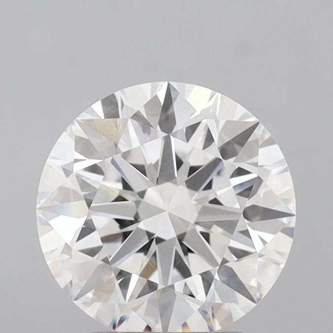 2.21 Carat Round Shaped, Ideal Cut, D Color, VVS1 Clarity, IGI Certified Lab Grown Diamond