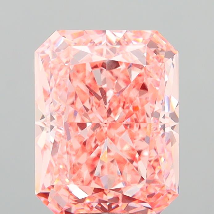 6.03 Carat Radiant Shaped, Excellent Cut, VVS2 Clarity, IGI Certified Lab Grown Diamond