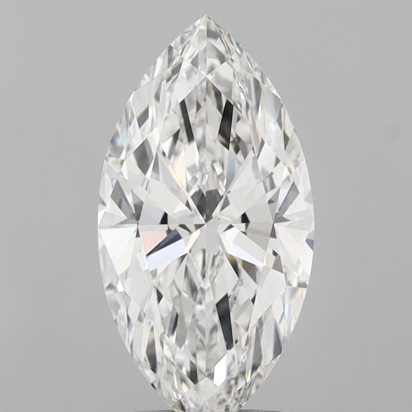 7.05 Carat Marquise Shaped, Ideal Cut, F Color, VVS2 Clarity, IGI Certified Lab Grown Diamond