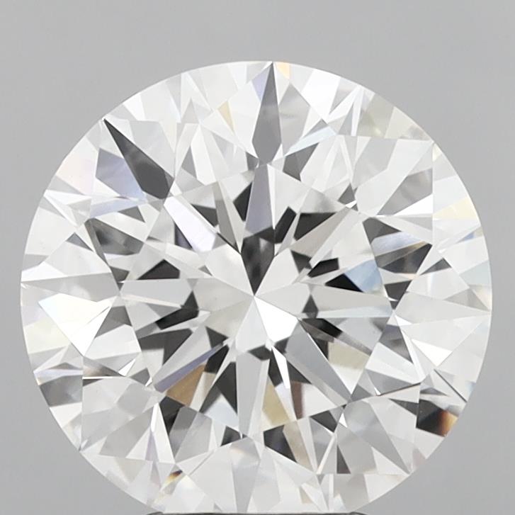4.88 Carat Round Shaped, Excellent Cut, E Color, VVS2 Clarity, IGI Certified Lab Grown Diamond