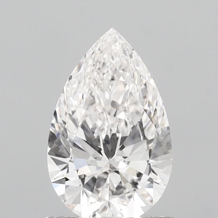 1.01 Carat Pear Shaped, Ideal Cut, F Color, VVS1 Clarity, IGI Certified Lab Grown Diamond