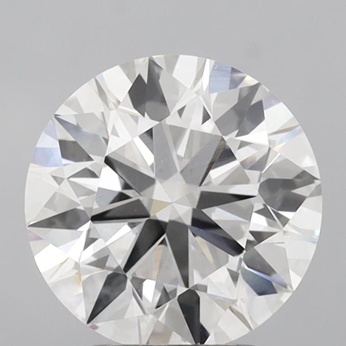 2.91 Carat Round Shaped, Ideal Cut, E Color, VS1 Clarity, IGI Certified Lab Grown Diamond